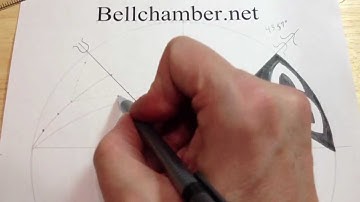How to Draw Celtic Patterns 60 - Aberlemno Triskele in an irregular shape - 1of4