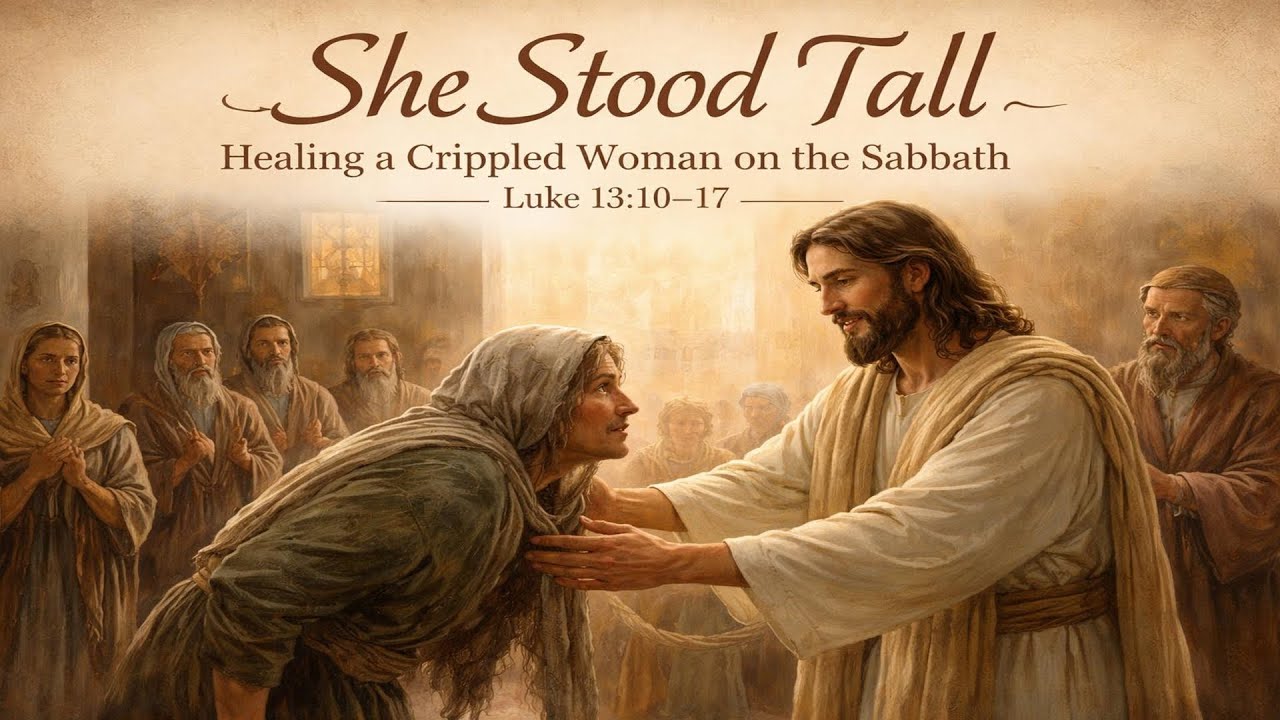 “She Stood Tall” — Healing a Crippled Woman on the Sabbath — Luke 