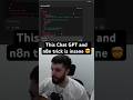 This ChatGPT and n8n trick is insane 🤯 #chatgpt #ai #n8n #AI #aiautomation #automation #chatgpt