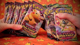 Opening Pokemon Vivid Voltage Booster Box ⚡ ASMR Relax Crinkles and Cards Sounds