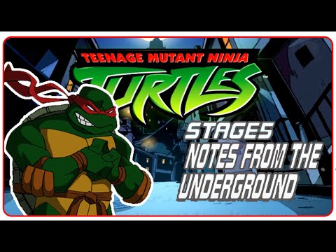TMNT 2003 (Raphael) Stage 5 Notes From The Underground