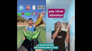 ASMR NAIL GOALKEEPER GLOVES WITH BALLS 🔥🔥😱 #shorts #asmr