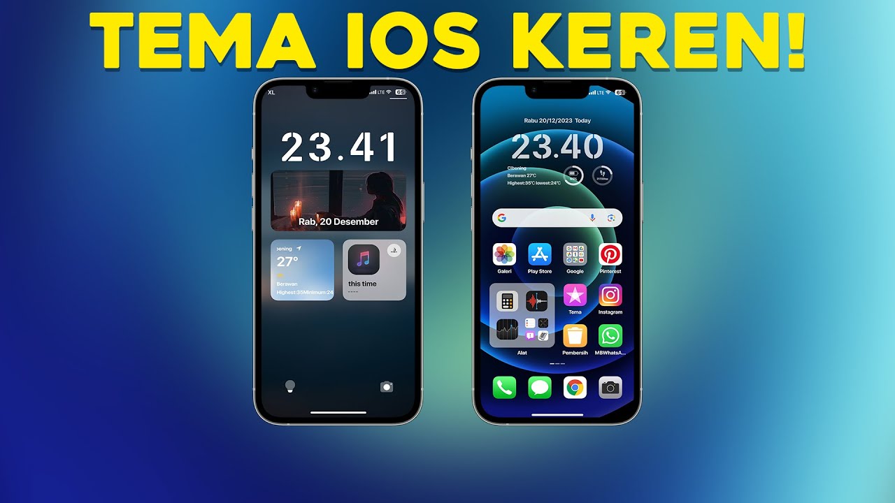 Baru lagi nih!! Tema Ios untuk hp xiomi! - YouTube