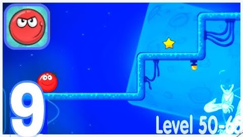Red ball 4 gamplay walkthrough | part 9 level 56 - 60 | android and ios game