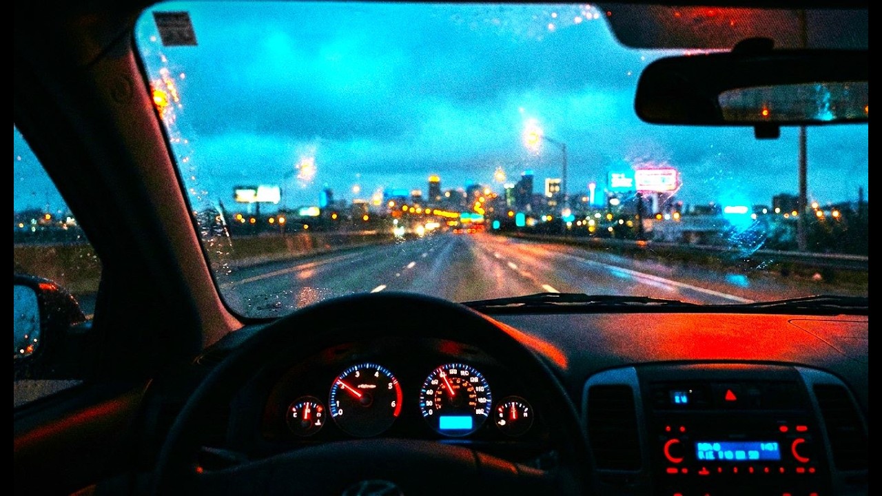 Midnight Echo – Reverb Version | Night Drive Music 30 Min