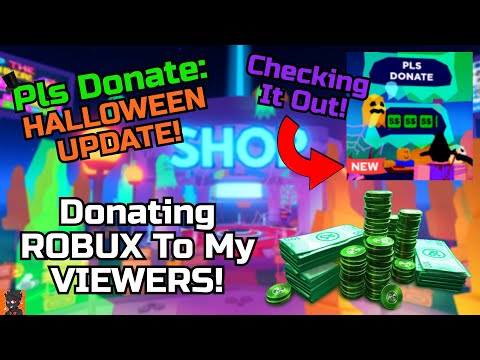 🔴Pls Donate: HALLOWEEN UPDATE! 