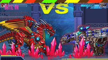 Lắp ráp robot Khủng long chiến đấu - Robot Angry Bear VS Robot Fire Dragon Kinh Kong Tarantula