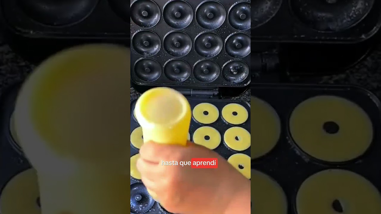 se tardaba mucho la maquina de mini donitas 