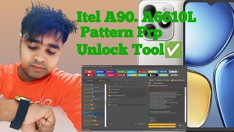 itel A90 A6610L pattern frp bypass Unlock Tool 