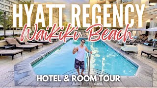 Hyatt Regency Waikiki Beach Resort And Spa Oceanfront Room & Hotel Tour