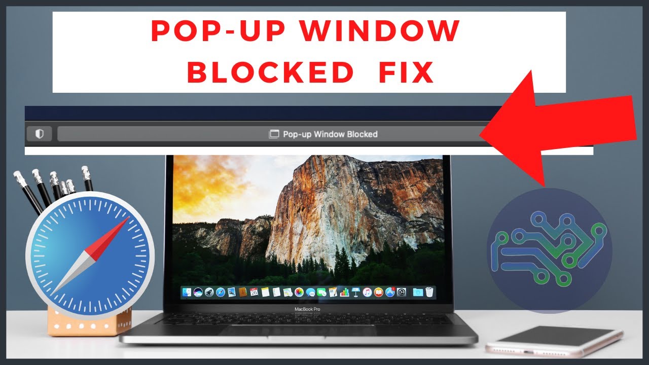 pop up window blocked safari macbook