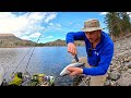 SOLO Mountain Trout Fishing WITH MY KAYAK!!! (Catch &amp; Cook)