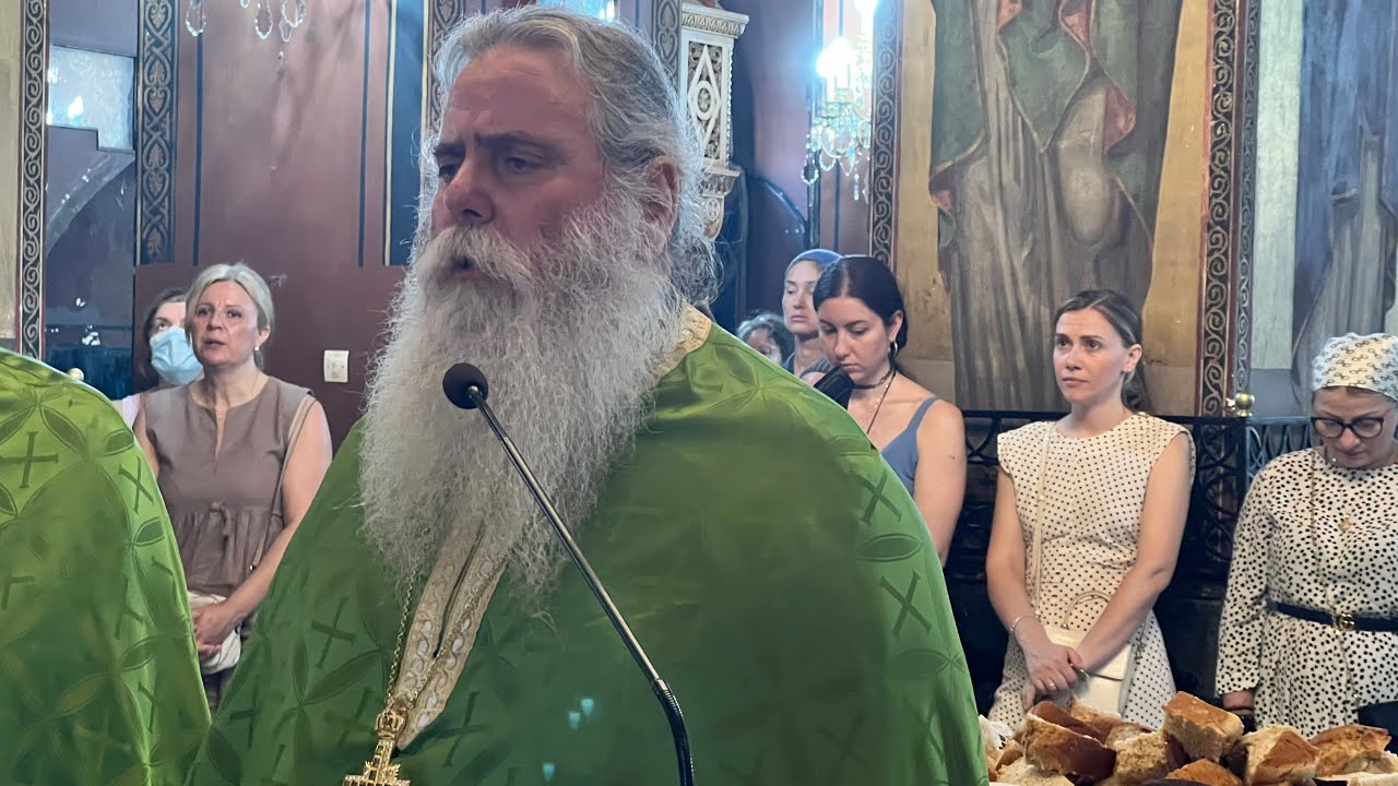 Μέγας Πανηγυρικός Εσπερινός - Ι. Ναός Αγ. Τριάδος οδού Φιλελλήνων (ρώσικη Εκκλησία)  8-6-2025
