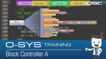 Q-SYS Control 101 - Block Controller A (GE)