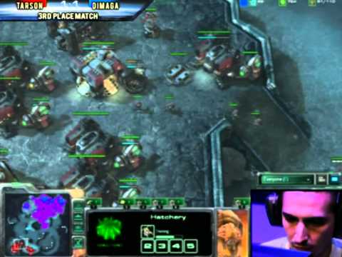 Tarson vs. DIMAGA 3/4 - Starcraft 2 IEM game 3rd place - gamescom 2010