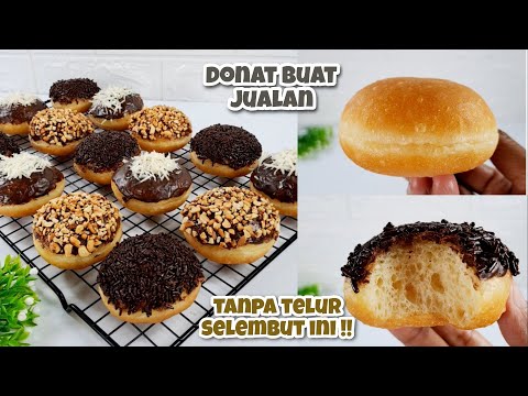 Resep Donat Tanpa Telur Untuk Jualan