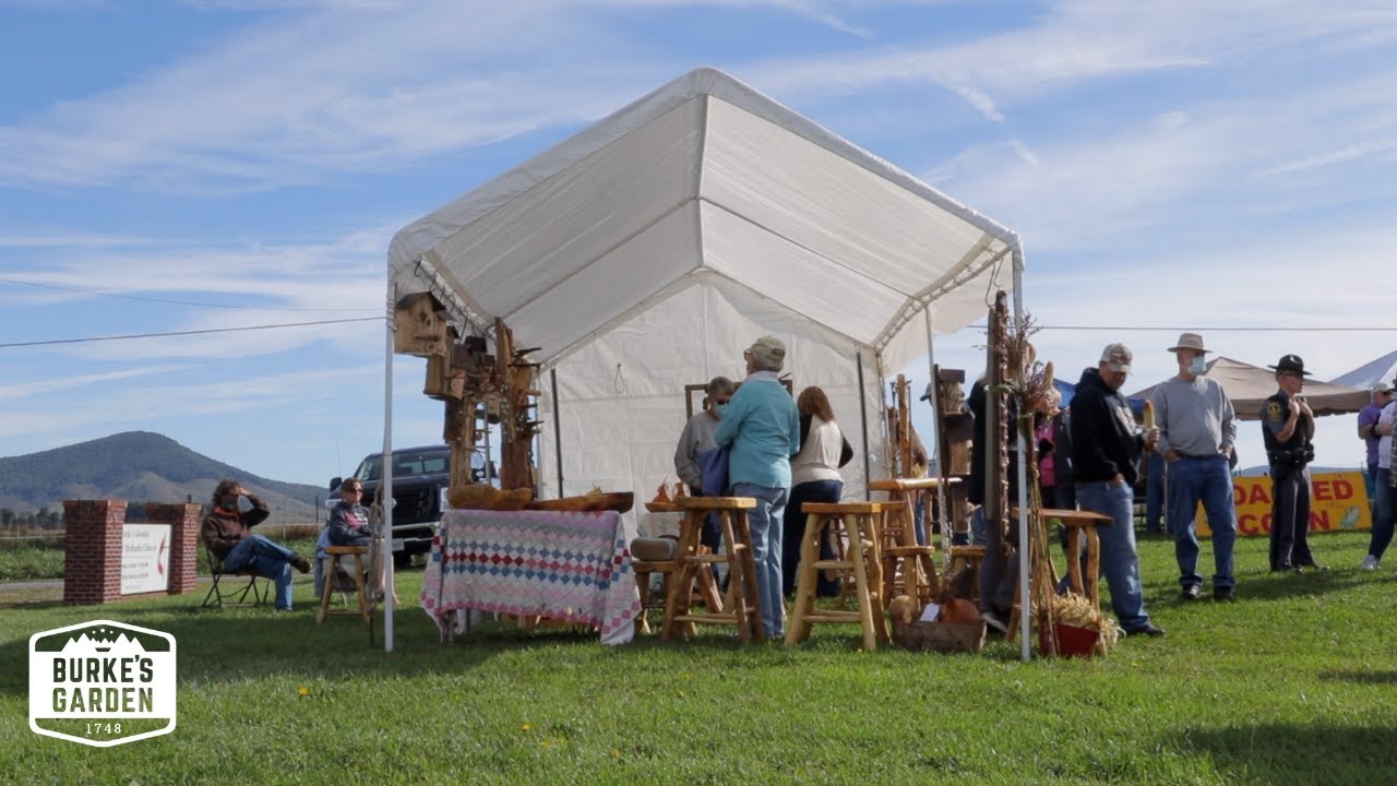 Burke's Garden Fall Festival, 2021. An event for Appalachian artisans