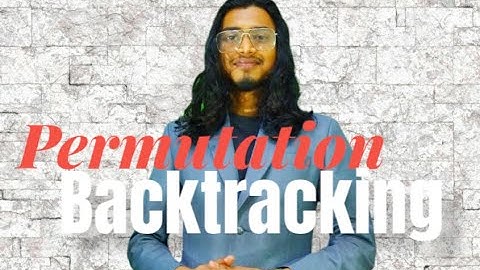 Permutation || Back Tracking || Interview bit || Recursive Tree