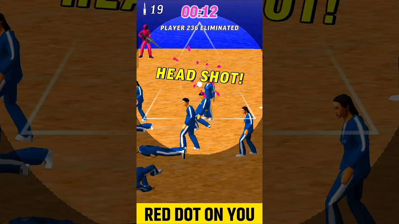 Wait For End Squid Games Sniper Challenge 