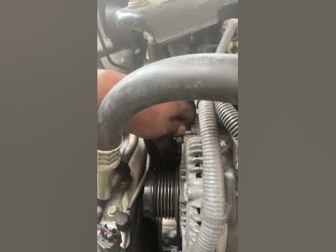 Remove alternator 2013 Toyota Camry super easy - YouTube