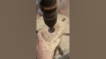 How to-Build the shape with simple tools to remove excess wood easily #shorts