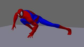Spiderman from the Spiderverse model