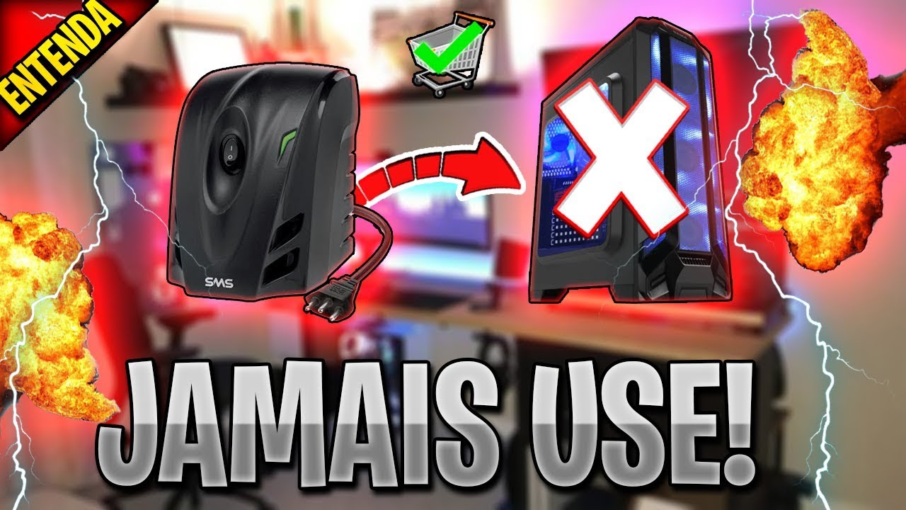 Entenda o porquê de nunca usar Estabilizador em um PC GAMER... - YouTube