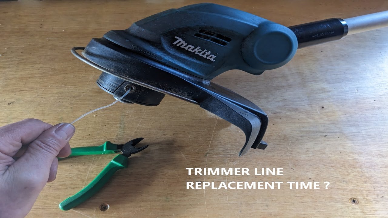 MAKITA DUR181Z Strimmer line replace / Install new string trimmer