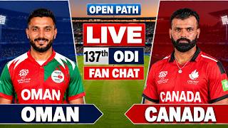 🔴LIVE: Canada vs Oman | 137th ODI Match | Score Analysis & Fan Commentary