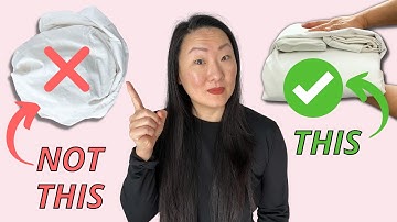 How to fold a fitted sheet - 5 folding methods