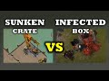 Sunken crate vs infected box  last day on earth
