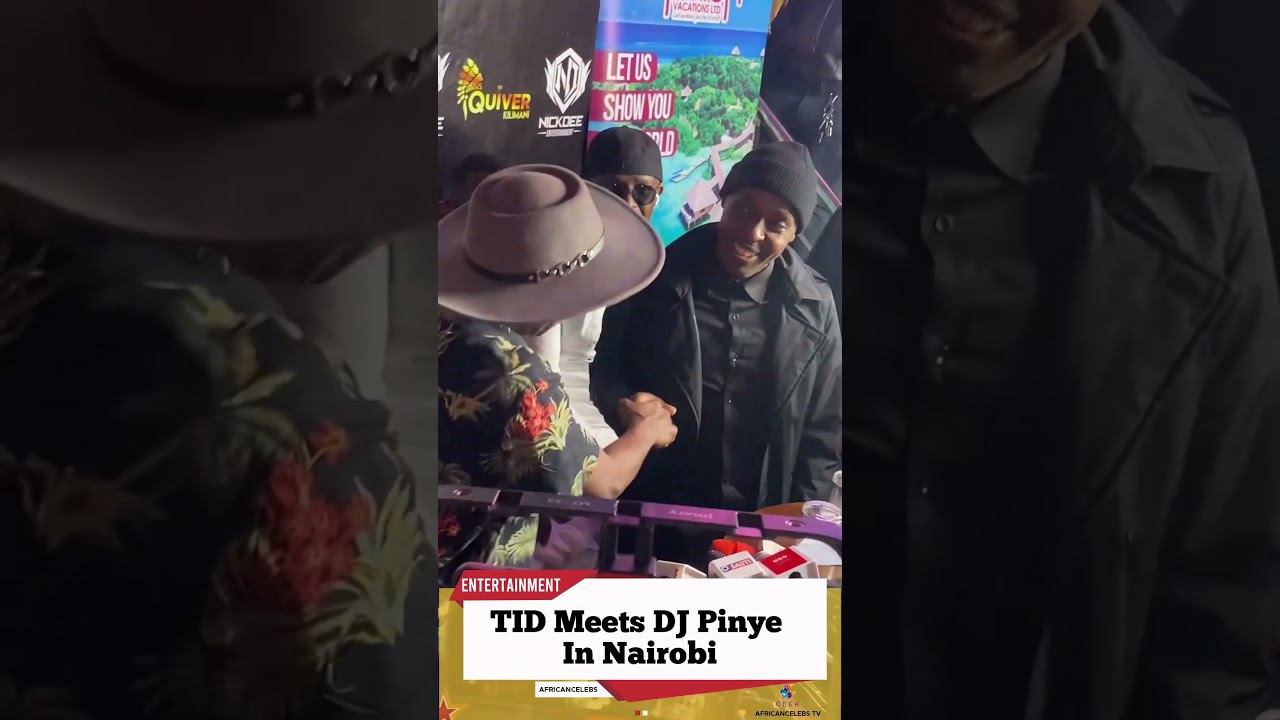 TID meets DJ Pinye in Nairobi 