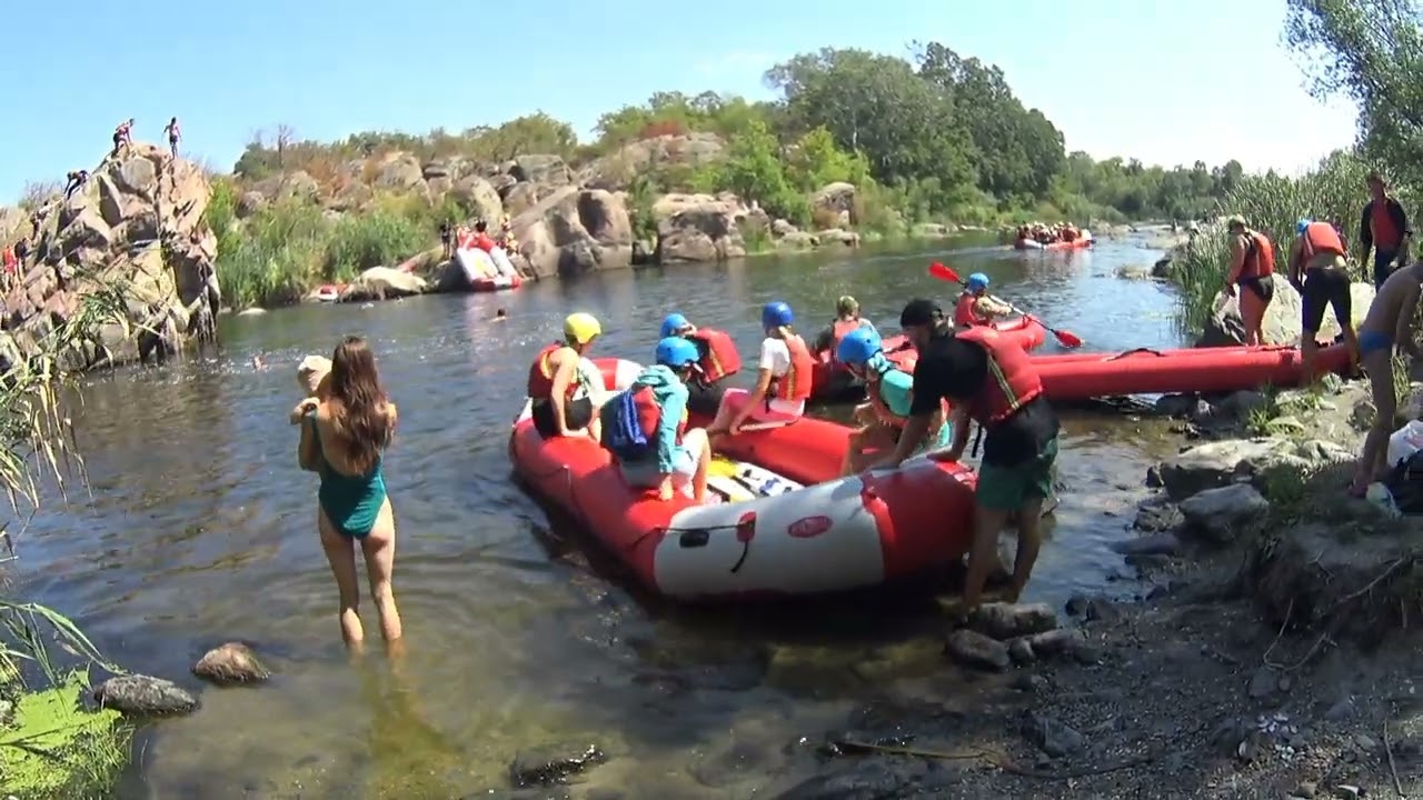 Сплав по реке Южный Буг(с.Мигея) Радоновое озеро