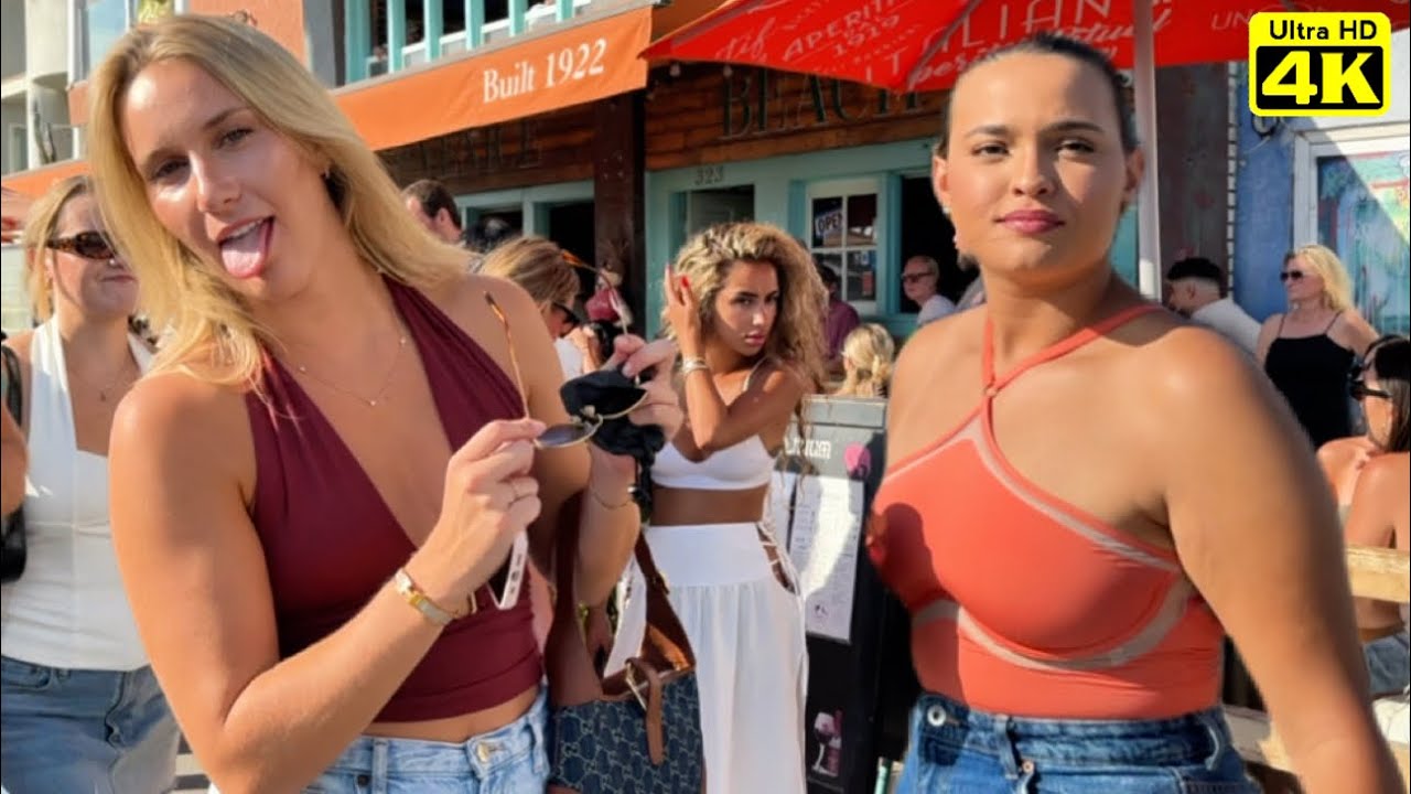 VENICE BEACH,CALIFORNIA WALKING TOUR - 4K-60fps