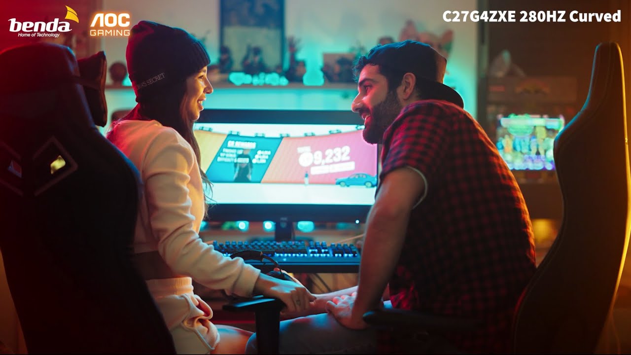 מסך גיימינג "27 קעור AOC GAM