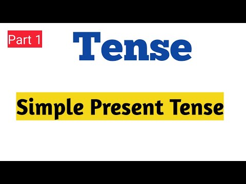 Tenses In English || Simple Present Tense (Part 1) - YouTube