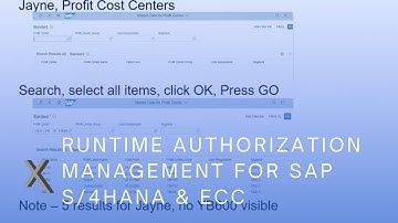 Runtime Authorization Management for SAP - ABAC for S/4HANA and ECC Applications
