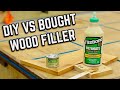 Wood Filler - Buy it or Make it? / DIY Wood Filler