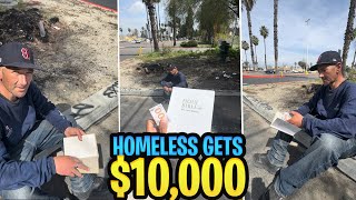 Millionaire offering bible to strangers