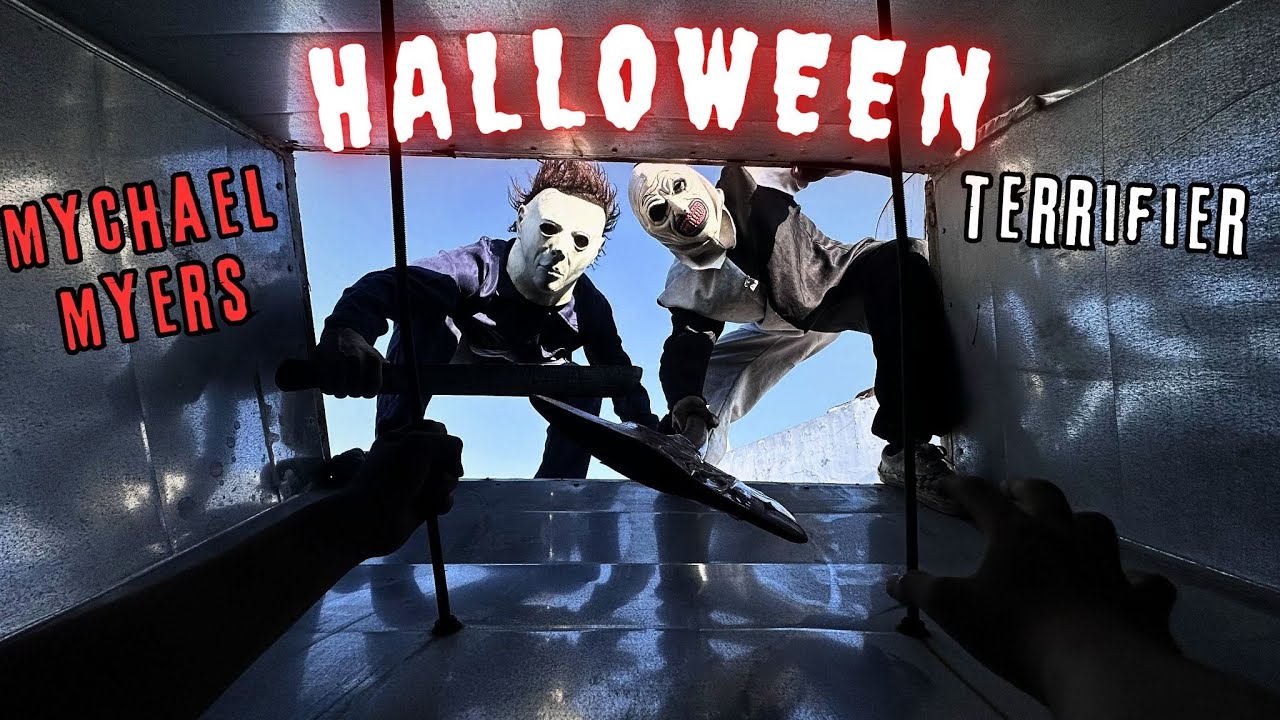Halloween 2025 // Action Scenes to Escape from the house's TERRIFIER and Mychael Myers