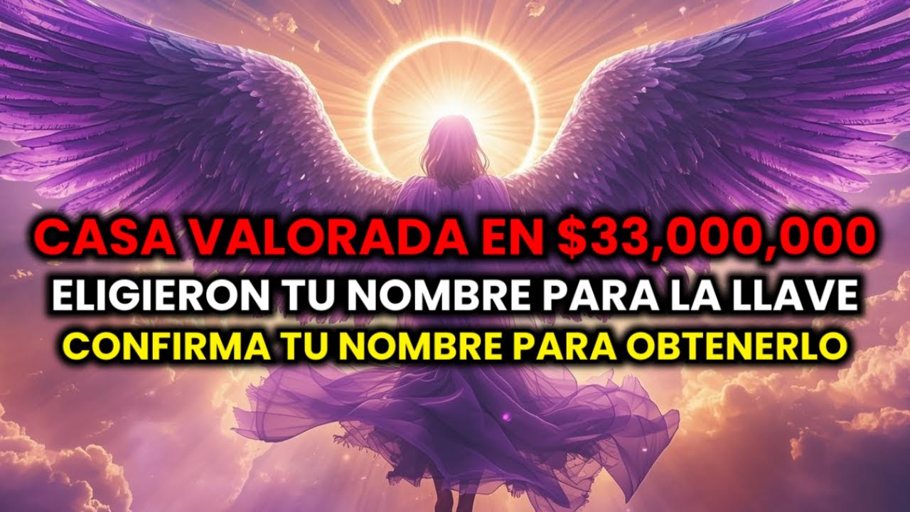 🔴 SOLO QUEDAN 3 MINUTOS — EL ARCÁNGEL MIGUEL DICE: TE ENVIARON LAS LLAVES Y UNA CASA VALORADA EN…