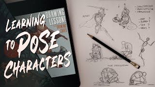 Learning to Pose Your Character Drawings | Posing - Theory - Loomis - Comics - Manga