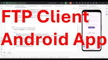 How to connect to the FTP Server from your Android App?
