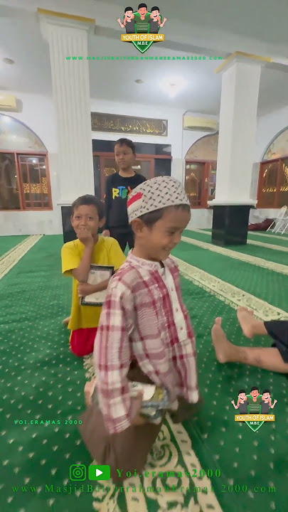 Belajar Huruf Hijaiyah, Langkah Kecil Menuju Cahaya Ilahi #funny #sekolah #masjidbaiturrahman