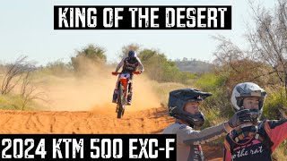2024 KTM 500 EXC-F KING OF THE DESERT