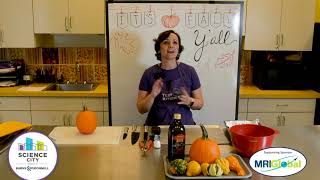 How To Roast Pumpkins &amp; Seeds with Sherry in Science City&#39;s Test Kitchen