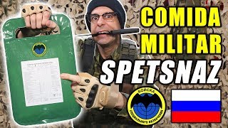 Probando COMIDA MILITAR de SPETSNAZ FUERZAS ESPECIALES de RUSIA | MRE RUSIA ALTA MONTAÑA 24 Horas