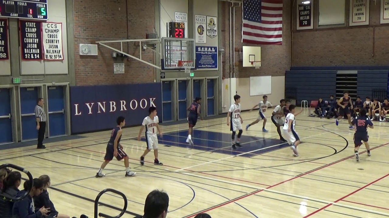 20182019 Lynbrook Vikings JV basketball team YouTube