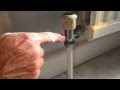 How to repair a leaking radiator valve.