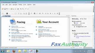 eFax Review - Sending a Fax from eFax(R) Messenger & Directly from a Scanner